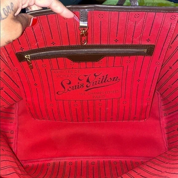 Louis Vuitton neverfull GM damier ebene - Picture 6 of 8